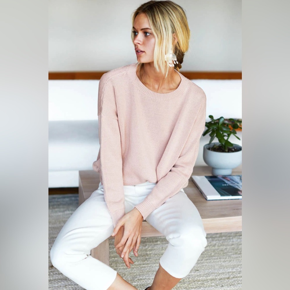 Emerson Fry Carolyn Sweater XS Muted Clay (made in USA) - used